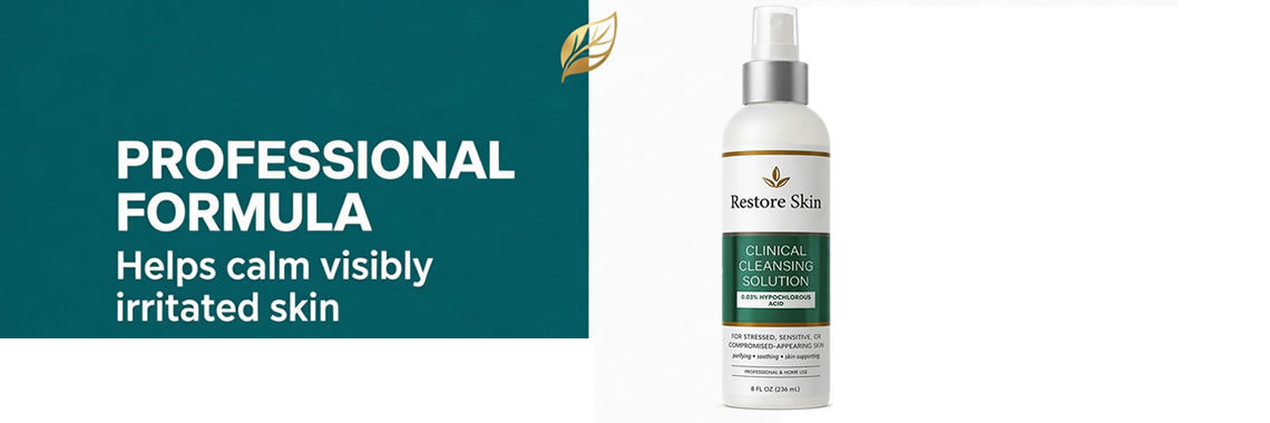 Restore Skin, Hypochlorous Acid Face Spray for Sensitive Skin