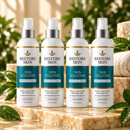 Restore Skin Recovery Spray - Professional Pack of 4